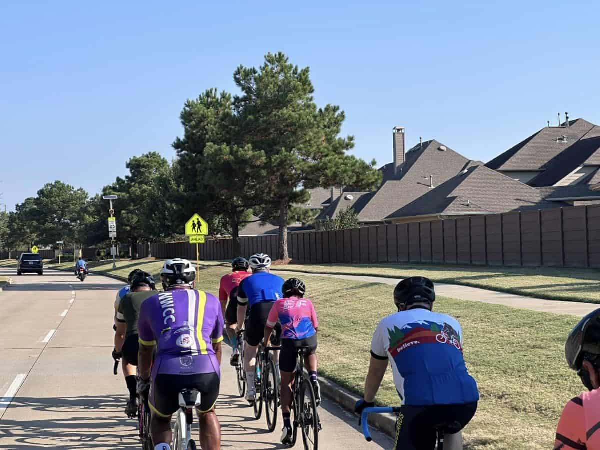 Vintage Park Starbucks Ride - Sunday October 13 Bike riding group cycling in residential neighborhood - Northwest Cycling Club event or ride.