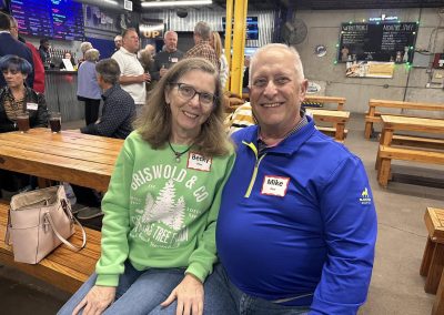 Cycling In Houston - NWCC Recent Activities Gallery 619 Friendly cyclists at Northwest Cycling Club event enjoying social time at a brewery.