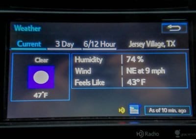 Cycling In Houston - NWCC Recent Activities Gallery 577 Clear weather, 74% humidity, NE wind at 9 mph, 43°F feels like temperature.