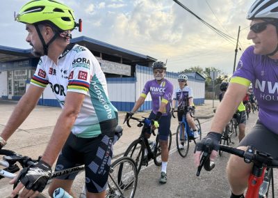 Cycling In Houston - NWCC Recent Activities Gallery 288 Cycling group riding bikes together, promoting Northwest Cycling Club events and community.