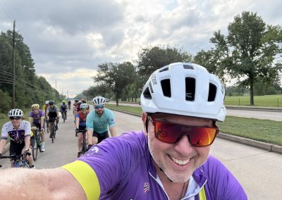 Cycling In Houston - NWCC Recent Activities Gallery 267 Cycling group enjoying a scenic ride with Northwest Cycling Club in the outdoors.