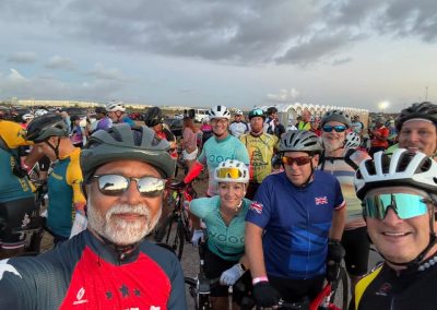 Cycling In Houston - NWCC Recent Activities Gallery 128 Vibrant group of cyclists at Northwest Cycling Club event, ready for outdoor riding and community biking.