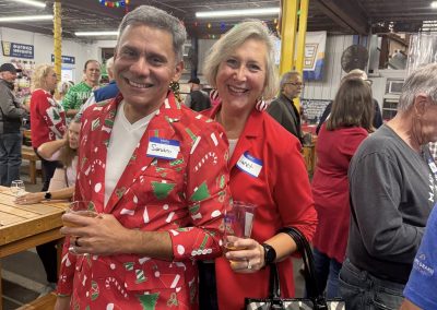 Cycling In Houston - NWCC Recent Activities Gallery 74 Festive cycling club members celebrating holiday season at Northwest Cycling Club event.