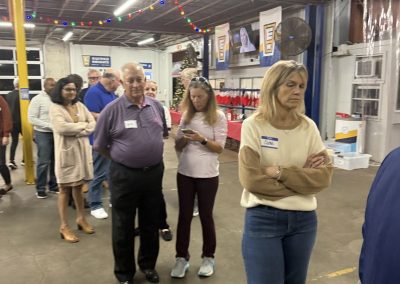 Cycling In Houston - NWCC Recent Activities Gallery 90 People attending Northwest Cycling Club holiday gathering in a Eureka Heights brewery.