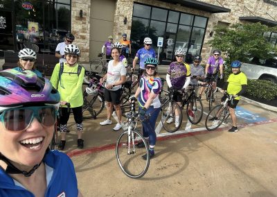 Cycling In Houston - NWCC Recent Activities Gallery 12 Coffee Ride - Saturday April 11
