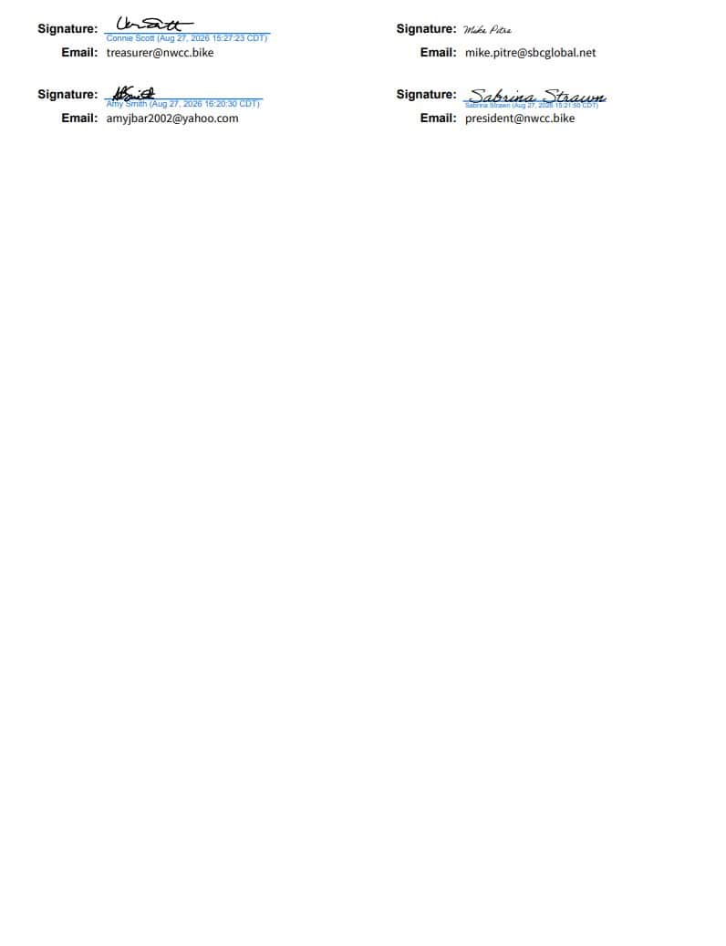 BYLAWS OF GREATER WEST HOUSTON CYCLING CLUB NONPROFIT CORPORATION